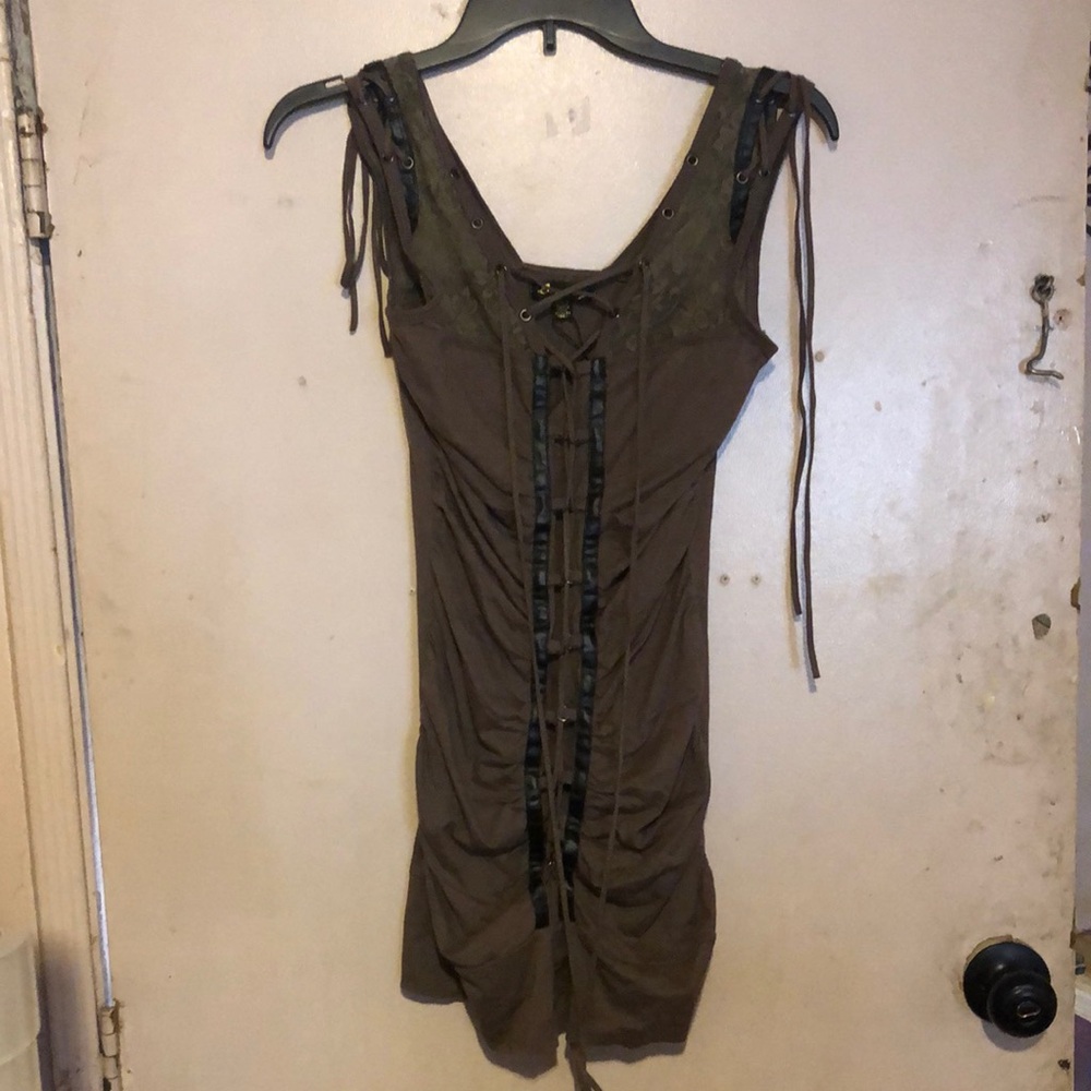 Olive Green women's Sleeveless Top